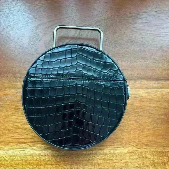 Rachel Comey Croc Embossed Rider Bag - Picture 2 of 9